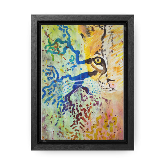 Ocelot Painting with Frame